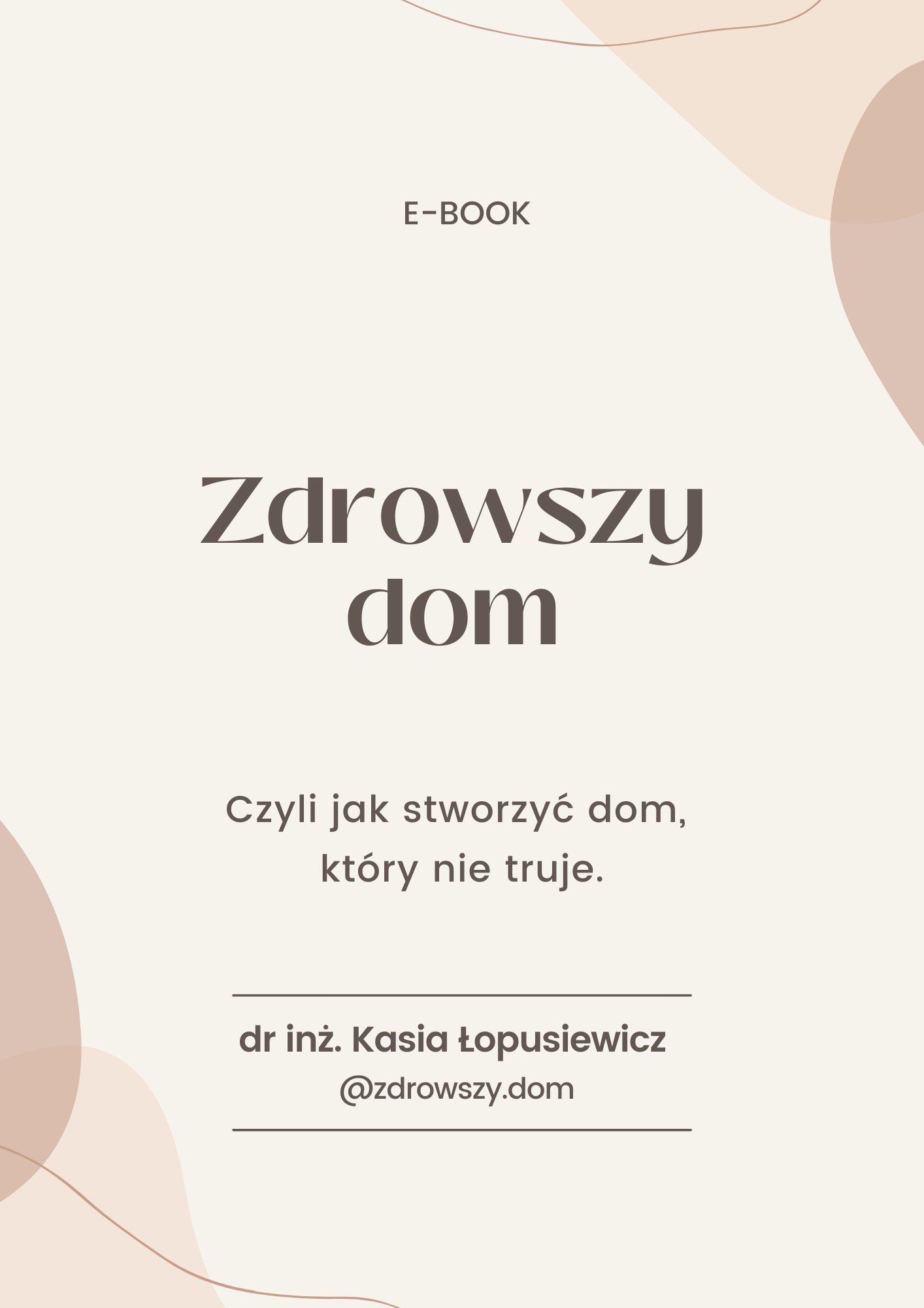 Zdrowy Dom Ebook Cover